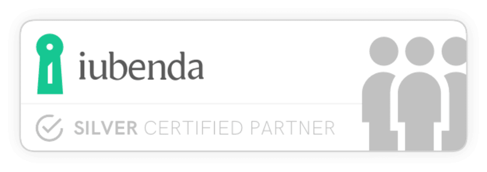 Iubenda Certified Silver Partner