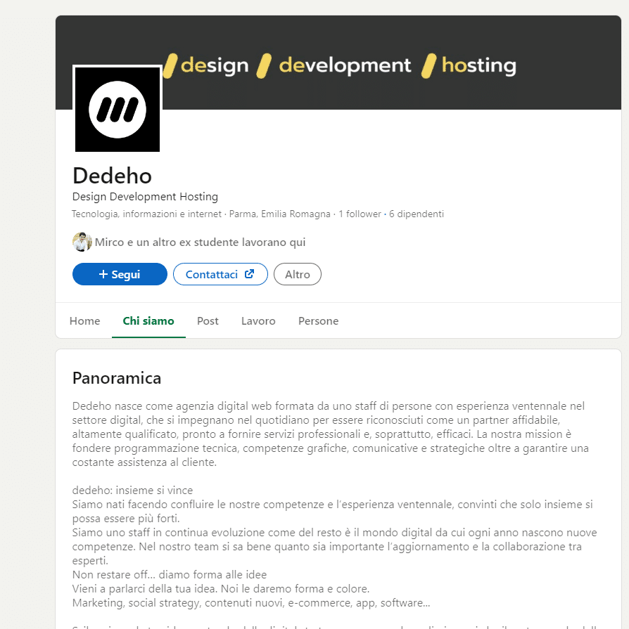 linkedin dedeho
